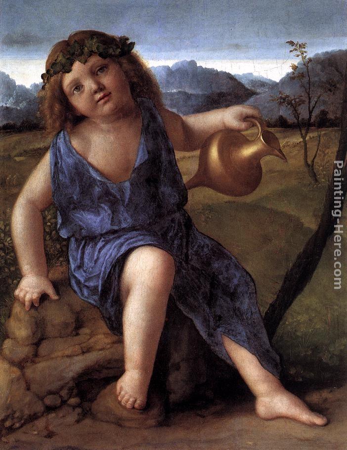 Giovanni Bellini Young Bacchus